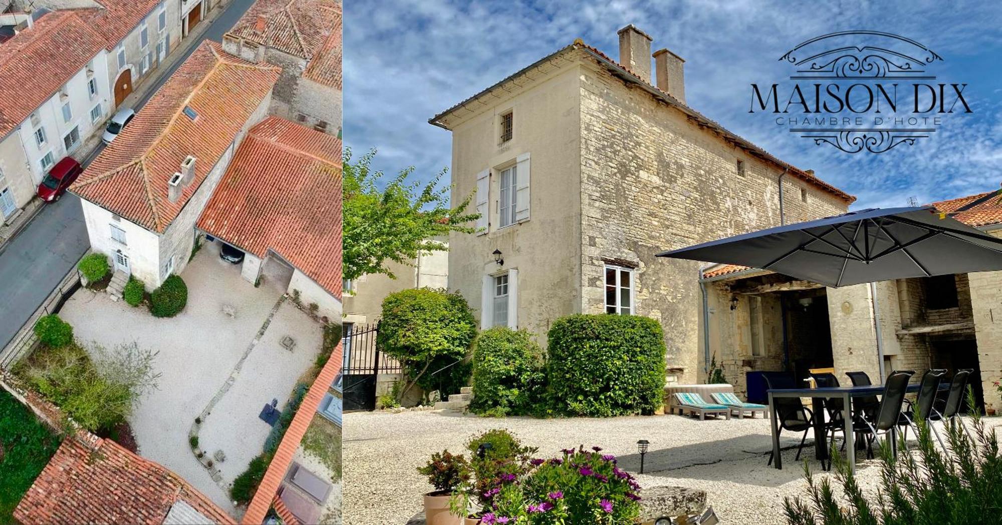 Maison Dix Tusson Exterior foto